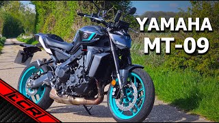 2024 Yamaha MT09  First Ride EVER [upl. by Nylcaj]