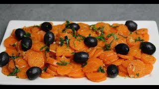 سلطة جزر بالتوابل salade de carotte [upl. by Oigufer]