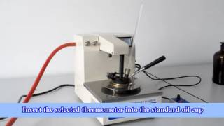 HK1002A Semi Automatic Closed Cup Flash Point Tester Pensky Martens MethodASTM D93 [upl. by Vidovic]