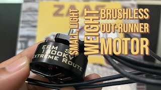 Extreme Route 1800KV Brushless Motor  ERM S1 [upl. by Arabel]