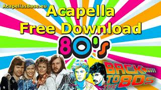 Acapella Pack 80’s 43 vocals for your Remix [upl. by Lesirg24]