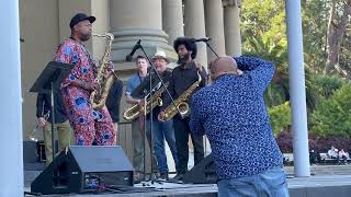 Golden Gate Park Band Shell Concert for John Coltrane Anniversary  slight documentary trace [upl. by Olivero102]