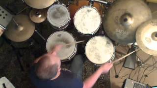 Guaracha 23 on drum set  AfroCuban playing [upl. by Eidnim441]