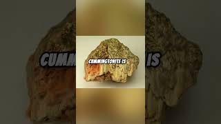 Cummingtonite Explained minerology science explained history fypage minerals gemstone [upl. by Yenohtna730]