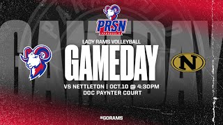 VOLLEYBALL  Lady Rams vs Nettleton Lady Raiders [upl. by Ahsercel881]