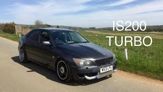 Lexus IS200 Turbo Update Review  SCREAMER PIPE AND MORE POWER [upl. by Colier]