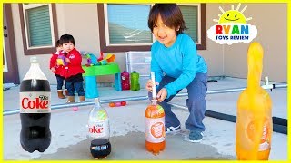 Top 10 Science Experiments you can do at home for kids with Ryan ToysReview [upl. by Ced]