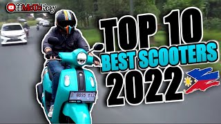 TOP 10 Best Scooters 2022 in the Philippines [upl. by Meehaf]