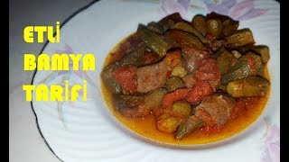 Etli Bamya Yemeği Tarifi  Yemek Tarifleri [upl. by Akihsat241]