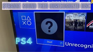 PS4 Unrecognized Disc problem solve  100 solve [upl. by Ellenwad7]