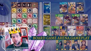 BGA Gameplay  Splendor Duel Obsession Ark  more [upl. by Honora62]