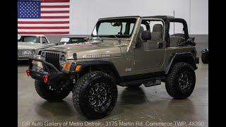 2004 Jeep Wrangler Rubicon For Sale  Walk Around [upl. by Starling]