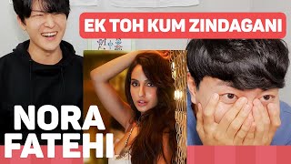 Nora Fatehi Reaction by Korean  Ek Toh Kum Zindagani  Marjaavaan  Foreigner Reaction 2019 [upl. by Ainslie]