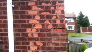 Bricklaying How to replace frost damaged bricks [upl. by Festa886]