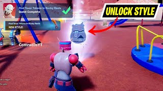 Find Tover Tokens in Rocky Reels Fortnite  How to unlock Snap TentaClassic Arm Style in Fortnite [upl. by Anaz]