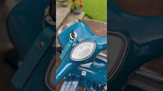 Vespa SS180 SIP Speedo fitted 2stroke bikeaccessories vespa vintage classic [upl. by Salzhauer]