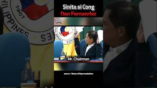 SINITA SI CONG DAN FERNANDEZ Congress Pilipinas Politika [upl. by Latrice]