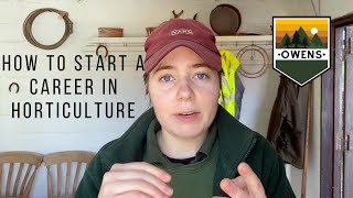 How to start a career in horticulture [upl. by Acessej297]