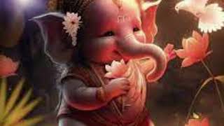 Ekdantaya Vakratundaya Gauritanyay Lyrics Ganesh Vandana [upl. by Nerraw]