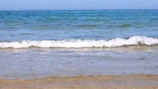 Bruit des vagues sur la plage de Réville dans le ValdeSaire Cotentin Manche [upl. by Eggett]