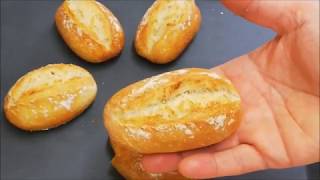 PETITS PAINS BAGUETTES BIEN CROUSTILLANT TROP FACILE CUISINE RAPIDE [upl. by Eisso]