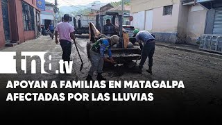 Ayudan a las familias afectadas por desborde de cauces en Matagalpa [upl. by Lyndsey]