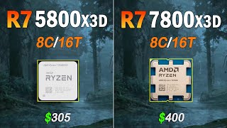 Ryzen 7 5800X3D vs Ryzen 7 7800X3D Worth Upgrading 1080p 1440p amp 2160p test [upl. by Buerger775]