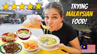 Malaysian street food tour in Kuala Lumpur trying the best food in Malaysia [upl. by Deloria]