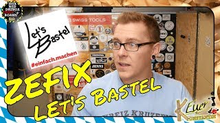 Zefix Lets Bastel  Mein Statement Jetzt rede ich Klartext [upl. by Hanah]