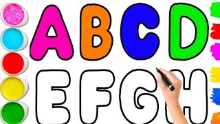 Abcd abc phonics song 1 to 100 countingabcd phonics guide [upl. by Terrel]