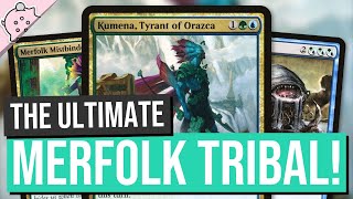 The Ultimate Merfolk Tribal  Kumena Tyrant of Orazca  Commander Deck Tech  EDH  MTG [upl. by Yahsram294]