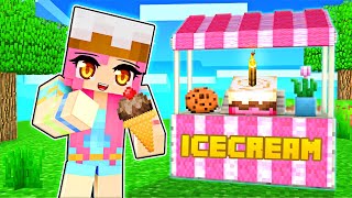 Creating ICECREAM CAKE in Krewcraft [upl. by Llovera]