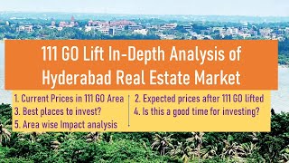 In depth analysis of 111 GO Removing Impact on Hyderabad Real Estate Market [upl. by Sidonius]