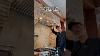 shaping a stone range hood [upl. by Dianuj]