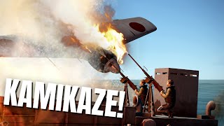 Kamikazes amp Satisfying Airplane Crashes V282  IL2 Sturmovik Flight Simulator Crashes [upl. by Meeki824]