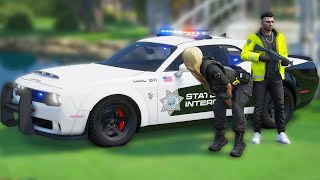 Stopping Crime with Piper in GTA 5 Roleplay [upl. by Yorled]