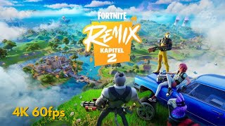 Fortnite Remix Kapitel 2 4K 60fps Trailer [upl. by Judenberg]