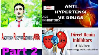 AntiHypertensive Drugs 2 cvs pharmacology [upl. by Nnalyrehc]