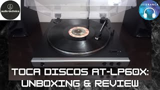 TOCA DISCOS ATLP60X UNBOXING amp REVIEW [upl. by Siger]