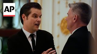 Matt Gaetz withdraws as Trumps pick for attorney general [upl. by Joli886]