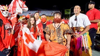 WORLDS HAPPIEST FANS  TONGAN LOVE  OFA ATU  MATE MAA TONGA [upl. by Sirtimed]