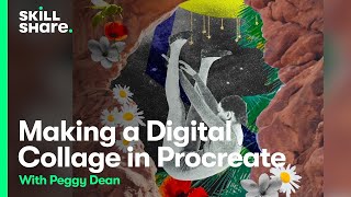 How to Make a Digital Collage in Procreate [upl. by Wengert]