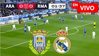 🔴 Arandina vs Real Madrid EN VIVO  Copa del Rey [upl. by Petrine]