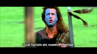 Discurso de William Wallace ¡¡La Libertad [upl. by Ikcin]