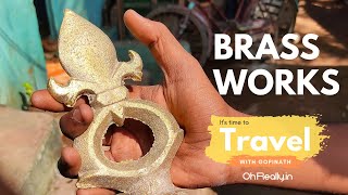 Explore Handicrafts of Tamil Nadu  Brass Works [upl. by Alorac]