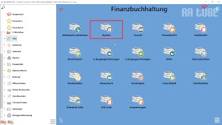 RAMICRO  Finanzbuchhaltung  Buchen [upl. by Yak404]