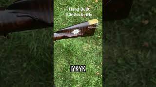 Hand built Flintlock Longrifle like its 1776 based sigma woodworking [upl. by Ennirroc340]