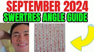 SWERTRES MONTHLY ANGLE GUIDE  SEPTEMBER 2024  BEST PATTERN  BEST GUIDE  TUTORIAL [upl. by Prichard578]