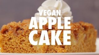 Vegan Apple Cake  Loving It Vegan [upl. by Enilarac288]