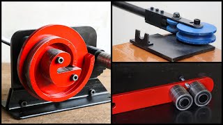 Top 3 DIY Metal Working projects  Unique Trick For Metal Bending Projects [upl. by Ahsienauq]